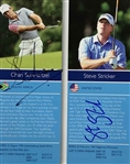 Rory, Watson, Norman, DJ & Many More Signed 2014 Open Program Profile Pages JSA ALOA
