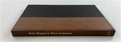 1957 'Ben Hogan's Five Lessons' 1st Edition Deluxe Book in Slipcase
