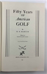 Martin, H. B. Fifty Years of American Golf. Argosy-Antiquarian Ltd., 1966.