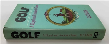 Three Volumes of Golf Literature, including Mitchell, Clark, and Hebron (Signed) (DJ)