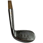 Antique Smooth Face Hickory Shaft Niblick Golf Club