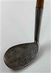Antique Smooth Face Hickory Shaft Niblick Golf Club