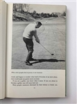 A Collection of Golf Instructional Books by Sam Snead, Byron Nelson, Bobby Jones, and Arnold Palmer.