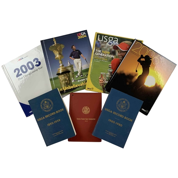 A Collection of USGA Championship Annuals and Record Books. United States Golf Association, 1926-2006.