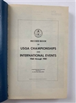 A Collection of USGA Championship Annuals and Record Books. United States Golf Association, 1926-2006.