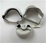 Three Augusta National and Masters Tournament Golf Accessories Including American Needle Visor