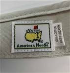 Three Augusta National and Masters Tournament Golf Accessories Including American Needle Visor
